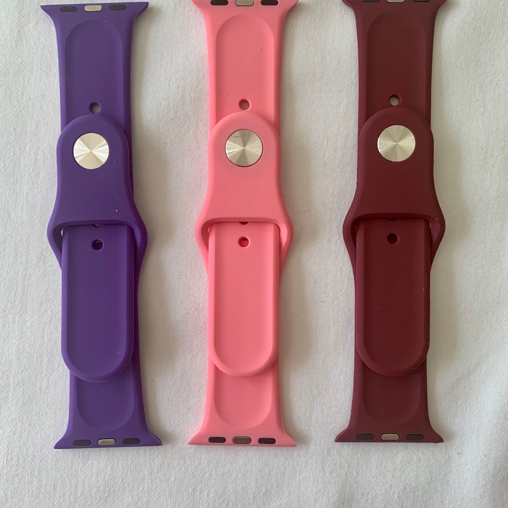 Silicone watch bands for 40mm Apple Watch